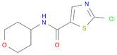 5-Thiazolecarboxamide, 2-chloro-N-(tetrahydro-2H-pyran-4-yl)-