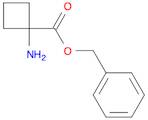 Cyclobutanecarboxylic acid, 1-amino-, phenylmethyl ester