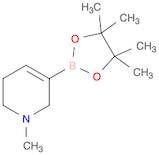 Pyridine, 1,2,3,6-tetrahydro-1-methyl-5-(4,4,5,5-tetramethyl-1,3,2-dioxaborolan-2-yl)-