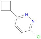 Pyridazine, 3-chloro-6-cyclobutyl-