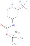 Carbamic acid, N-[2-(trifluoromethyl)-4-piperidinyl]-, 1,1-dimethylethyl ester