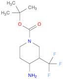 1-Piperidinecarboxylic acid, 4-amino-3-(trifluoromethyl)-, 1,1-dimethylethyl ester