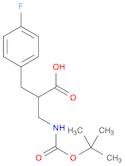 Benzenepropanoic acid, α-[[[(1,1-dimethylethoxy)carbonyl]amino]methyl]-4-fluoro-