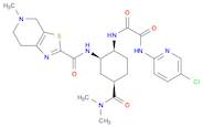 EthanediaMide, N1-(5-chloro-2-pyridinyl)-N2-[(1S,2R,4R)-4-[(diMethylaMino)carbonyl]-2-[[(4,5,6,7-tetrahydro-5-Methylthiazolo[5,4-c]pyridin-2-yl)carbonyl]aMino]cyclohexyl]-