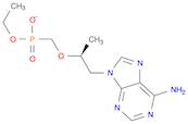 Phosphonic acid, P-[[(1S)-2-(6-amino-9H-purin-9-yl)-1-methylethoxy]methyl]-, monoethyl ester