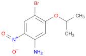 Benzenamine, 4-bromo-5-(1-methylethoxy)-2-nitro-