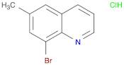 Quinoline, 8-bromo-6-methyl-, hydrochloride (1:1)