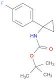 Carbamic acid, N-[1-(4-fluorophenyl)cyclopropyl]-, 1,1-dimethylethyl ester