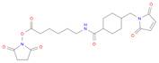 Hexanoic acid, 6-[[[4-[(2,5-dihydro-2,5-dioxo-1H-pyrrol-1-yl)methyl]cyclohexyl]carbonyl]amino]-, 2,5-dioxo-1-pyrrolidinyl ester