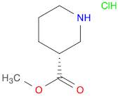 3-Piperidinecarboxylic acid, methyl ester, hydrochloride (1:1), (3R)-