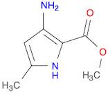 1H-Pyrrole-2-carboxylic acid, 3-amino-5-methyl-, methyl ester