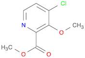 2-Pyridinecarboxylic acid, 4-chloro-3-methoxy-, methyl ester