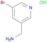 3-Pyridinemethanamine, 5-bromo-, hydrochloride (1:1)