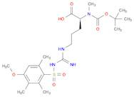 L-Ornithine, N2-[(1,1-dimethylethoxy)carbonyl]-N5-[imino[[(4-methoxy-2,3,6-trimethylphenyl)sulfonyl]amino]methyl]-N2-methyl-