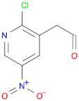 3-Pyridineacetaldehyde, 2-chloro-5-nitro-