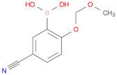 Boronic acid, B-[5-cyano-2-(methoxymethoxy)phenyl]-