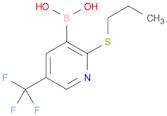 Boronic acid, B-[2-(propylthio)-5-(trifluoromethyl)-3-pyridinyl]-
