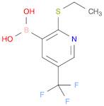 Boronic acid, B-[2-(ethylthio)-5-(trifluoromethyl)-3-pyridinyl]-