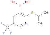 Boronic acid, B-[2-[(1-methylethyl)thio]-5-(trifluoromethyl)-3-pyridinyl]-