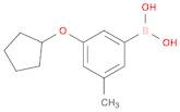 Boronic acid, B-[3-(cyclopentyloxy)-5-methylphenyl]-