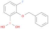 Boronic acid, B-[3-fluoro-2-(phenylmethoxy)phenyl]-