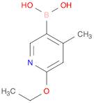 Boronic acid, B-(6-ethoxy-4-methyl-3-pyridinyl)-
