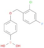 Boronic acid, B-[4-[(2-chloro-4-fluorophenyl)methoxy]phenyl]-
