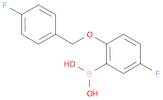 Boronic acid, B-[5-fluoro-2-[(4-fluorophenyl)methoxy]phenyl]-