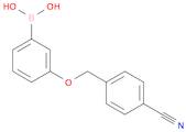 Boronic acid, B-[3-[(4-cyanophenyl)methoxy]phenyl]-