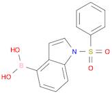 Boronic acid, B-[1-(phenylsulfonyl)-1H-indol-4-yl]-