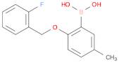 Boronic acid, B-[2-[(2-fluorophenyl)methoxy]-5-methylphenyl]-