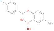 Boronic acid, B-[2-[(4-fluorophenyl)methoxy]-5-methylphenyl]-
