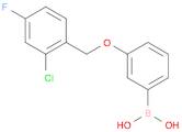 Boronic acid, B-[3-[(2-chloro-4-fluorophenyl)methoxy]phenyl]-
