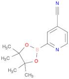 4-Pyridinecarbonitrile, 2-(4,4,5,5-tetramethyl-1,3,2-dioxaborolan-2-yl)-