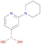Boronic acid, B-[2-(1-piperidinyl)-4-pyridinyl]-