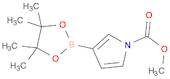 1H-Pyrrole-1-carboxylic acid, 3-(4,4,5,5-tetramethyl-1,3,2-dioxaborolan-2-yl)-, methyl ester