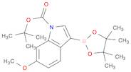 1H-Indole-1-carboxylic acid, 6-methoxy-3-(4,4,5,5-tetramethyl-1,3,2-dioxaborolan-2-yl)-, 1,1-dimethylethyl ester