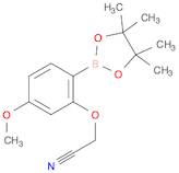 Acetonitrile, 2-[5-methoxy-2-(4,4,5,5-tetramethyl-1,3,2-dioxaborolan-2-yl)phenoxy]-