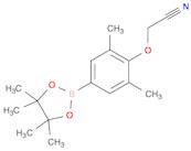 Acetonitrile, 2-[2,6-dimethyl-4-(4,4,5,5-tetramethyl-1,3,2-dioxaborolan-2-yl)phenoxy]-