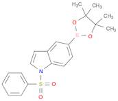 1H-Indole, 1-(phenylsulfonyl)-5-(4,4,5,5-tetramethyl-1,3,2-dioxaborolan-2-yl)-