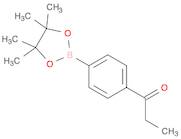 1-Propanone, 1-[4-(4,4,5,5-tetramethyl-1,3,2-dioxaborolan-2-yl)phenyl]-