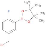 1,3,2-Dioxaborolane, 2-[5-(bromomethyl)-2-fluorophenyl]-4,4,5,5-tetramethyl-