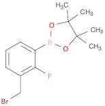 1,3,2-Dioxaborolane, 2-[3-(bromomethyl)-2-fluorophenyl]-4,4,5,5-tetramethyl-