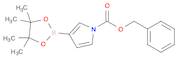 1H-Pyrrole-1-carboxylic acid, 3-(4,4,5,5-tetramethyl-1,3,2-dioxaborolan-2-yl)-, phenylmethyl ester