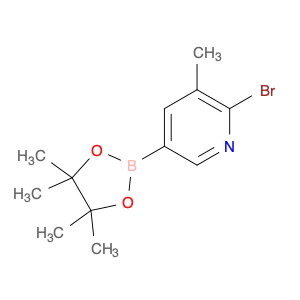 Pyridine, 2-bromo-3-methyl-5-(4,4,5,5-tetramethyl-1,3,2-dioxaborolan-2-yl)-