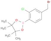 1,3,2-Dioxaborolane, 2-[4-(bromomethyl)-2-chlorophenyl]-4,4,5,5-tetramethyl-