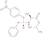 L-Alanine, N-[(S)-(4-nitrophenoxy)phenoxyphosphinyl]-, 1-methylethyl ester