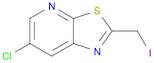 Thiazolo[5,4-b]pyridine, 6-chloro-2-(iodomethyl)-