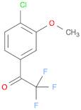 Ethanone, 1-(4-chloro-3-methoxyphenyl)-2,2,2-trifluoro-