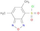 2,1,3-Benzoxadiazole-4-sulfonyl chloride, 5,7-dimethyl-